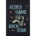 Majica tamno plava - Video game rock star
