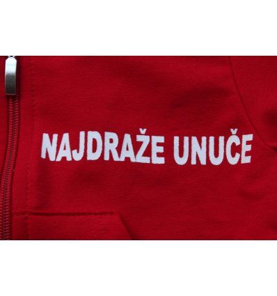 Baby komplet crveni - Najdraže unuče