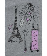 Tunika sa pasicom svijetlo siva - Paris 2