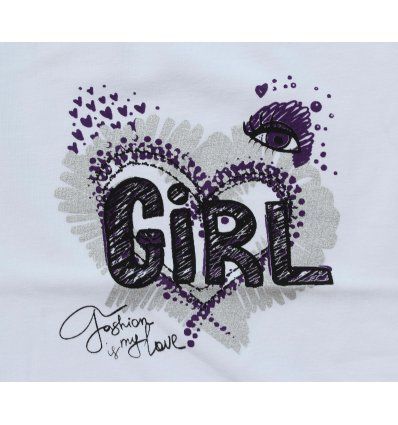 Tunika sa pasicom bijela - Girl