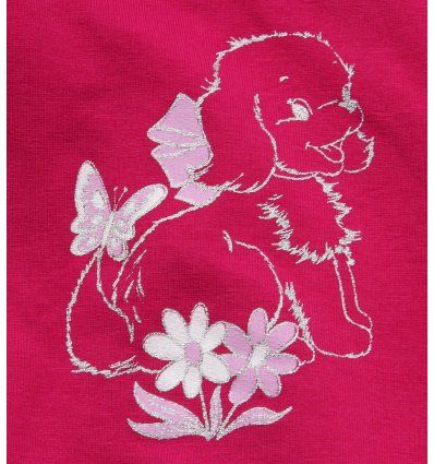 Baby komplet boje fuksije - Psić