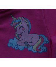 Baby komplet boje fuksije - Jednorog 2