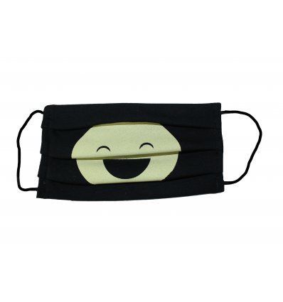 Pamučne maske - Pamučne maske za lice - Pamučna maska za lice sa smajlićem - sve boje