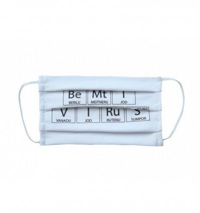 Pamučna maska za lice - virus - sve boje