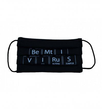 Pamučna maska za lice - virus - sve boje
