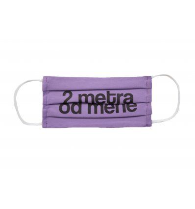 Pamučna maska za lice - 2 metra od mene - sve boje