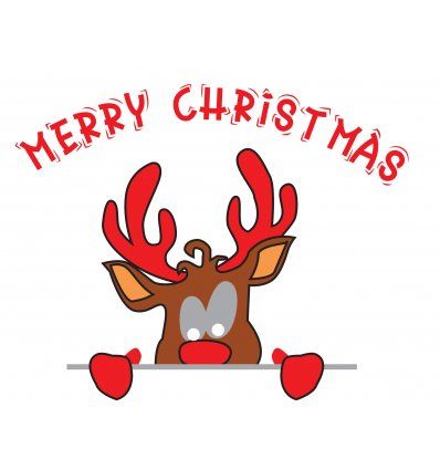 Pamučna maska za lice - Merry Christmas - sve boje