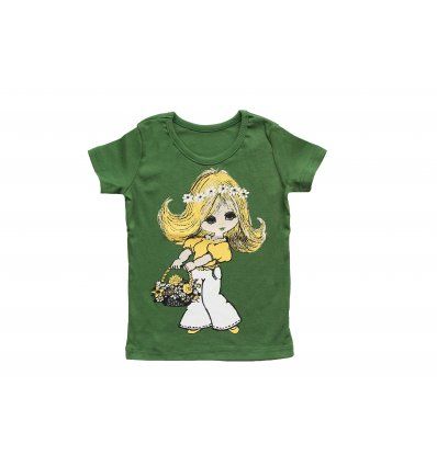 Djevojčice - Majice kratkih rukava - Majica zelena - Cura