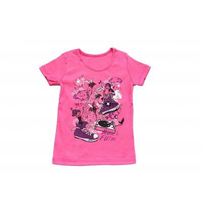 Djevojčice - Majice kratkih rukava - Majica roza - Music