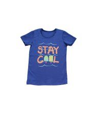 Majica kraljevsko plava - kratkih rukava - Stay cool