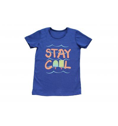 Majica kraljevsko plava - kratkih rukava - Stay cool