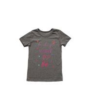 Majica srednje siva - kratkih rukava - Be who you want to be