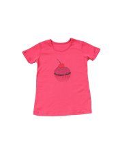Majica koraljna - kratkih rukava - Muffin