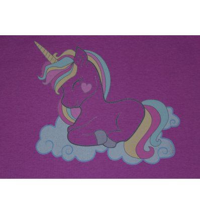 Majica kratkih rukava roza - Jednorog