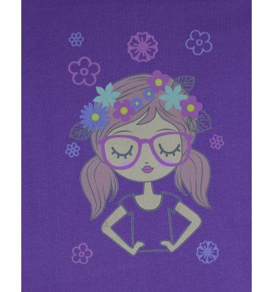 Majica kratkih rukava lila - Cura