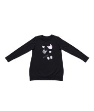 Tunika sa pasicom crna - Meow