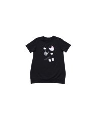 Tunika sa pasicom crna - Meow