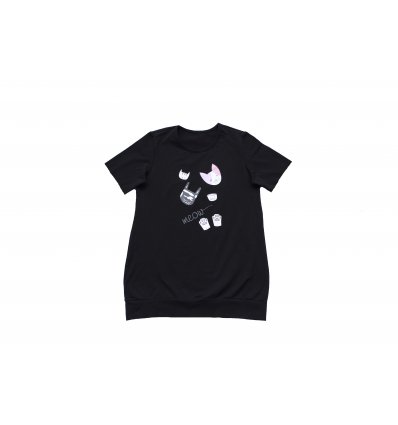 Djevojčice - Tunike - Tunika sa pasicom crna - Meow