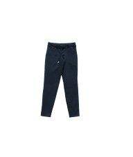 Donji dio trenirke crni sa džepom - Mrkva kroj kraći