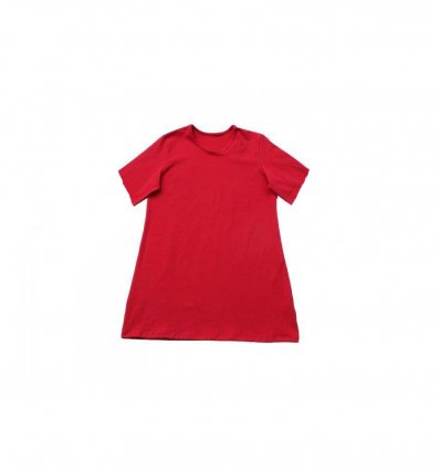 Žene - Tunike i haljine - Tunika A kroja crvena kratkih rukava