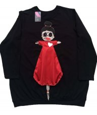 Tunika pasica sa lutkicom - Crvena haljina srce 2