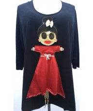 Tunika pasica sa lutkicom - Crvena haljina srce