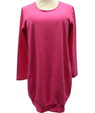 Deblja tunika sa pasicom roza