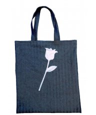 Platnena traper torba - ruža