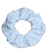 Scrunchie gumica za kosu bijela