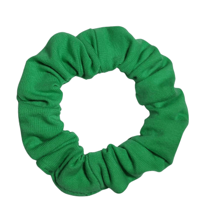 Scrunchie gumica za kosu zelena