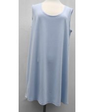 Haljina zvonasta bez rukava svijetlo plava