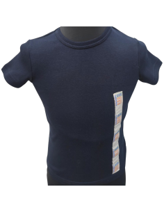 Majica uska tamno plava