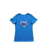 Majica kratki rukav svjetlo plava Girl