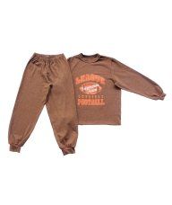 Pidžama melanž narančasta