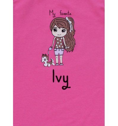 Tunika A kroja roza Ivy