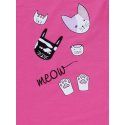Tunika A kroja roza Meow