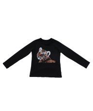 Majica uska crna Tigrić