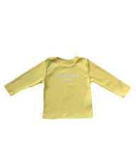 Baby majica žuta "Mene vole svi"