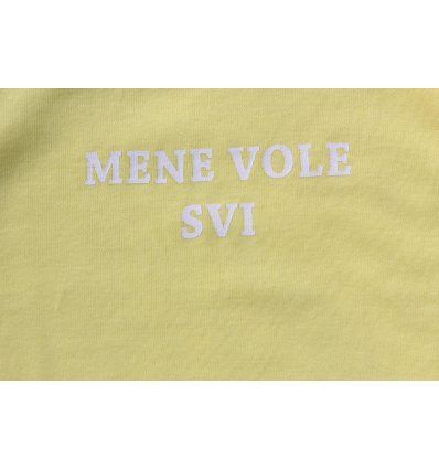 Baby majica žuta "Mene vole svi"