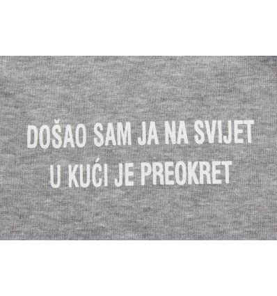 Baby majica siva melanž - Preokret