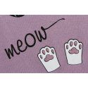 Majica uska blijedo lila - Meow