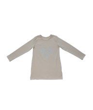 Tunika A kroja boje šampanjca - Srce