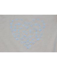 Tunika A kroja boje šampanjca - Srce 2