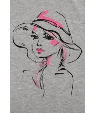 Tunika A kroja siva melanž - Djevojka 2