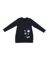 Tunika sa pasicom crna - Meow