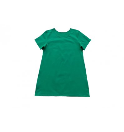 Žene - Tunike i haljine - Tunika A kroja zelena kratkih rukava
